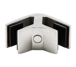 Klämfäste rektangel, hörn 90° (inkl. gummi)