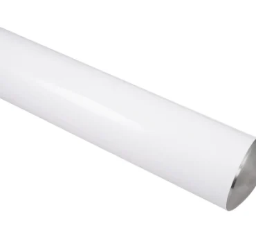Ledstång av lackat rör, 42,4 mm (Vit, halvblank)