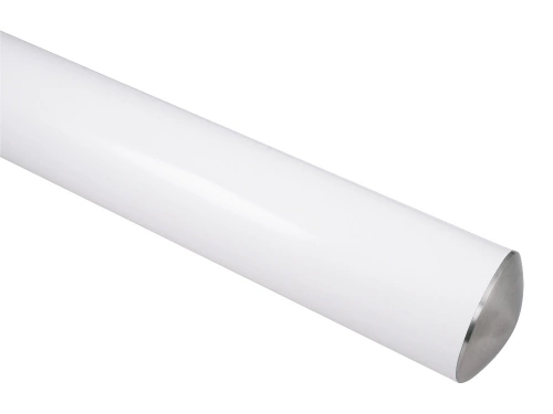 Ledstång av lackat rör, 42,4 mm (Vit, matt)