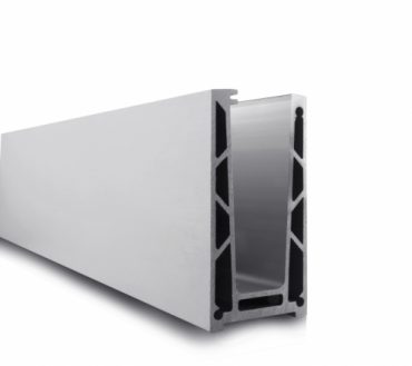 Glas golvprofil Nordic glass top 1,5kN 2,5meter alu