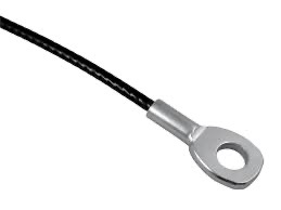 Gymvajer med 1 st förpressad ögla